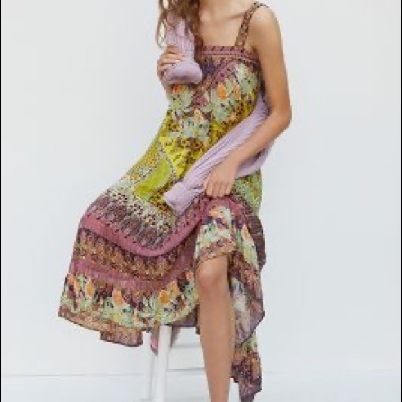 Anthropologie Lovett Tiered Maxi Dress - Picture 3 of 10